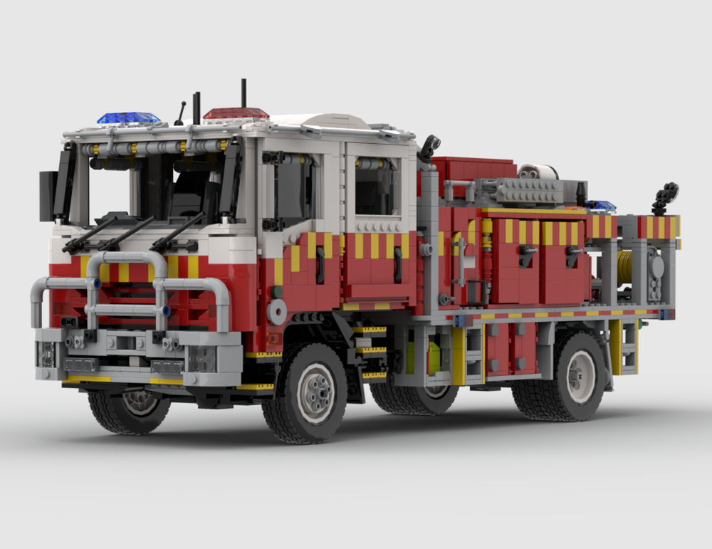 Lego Australian Rural Tanker Fire Truck