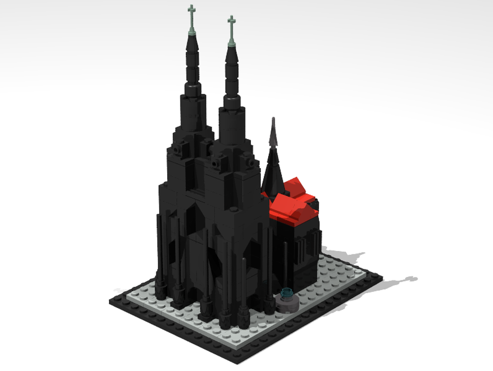 Lego Black cathedral