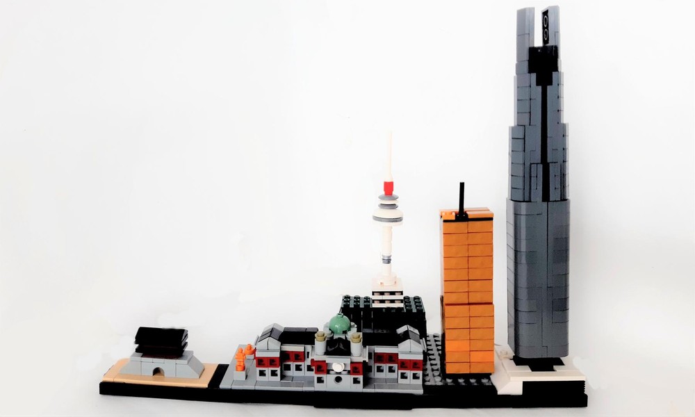 Lego Seoul Skyline