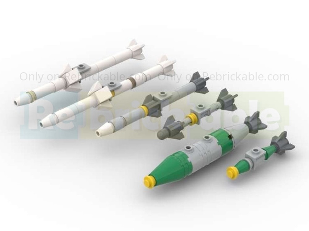Lego US Missile Pack #1