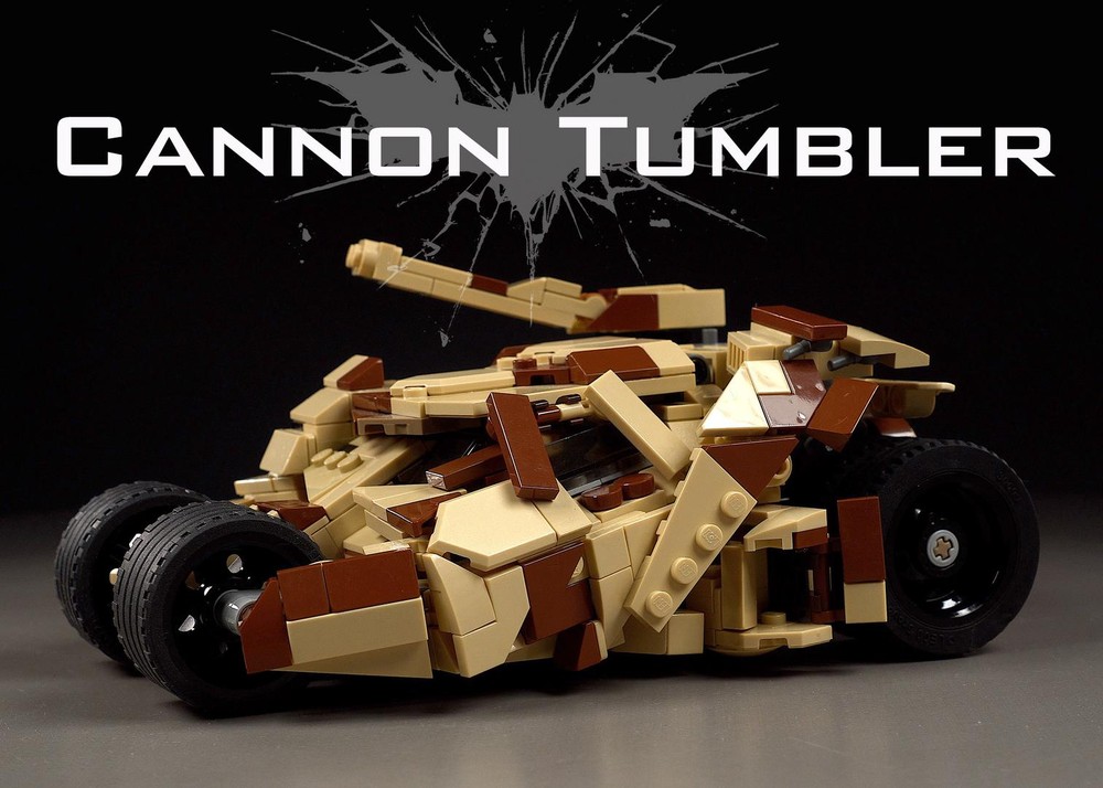 Lego TDKR Trio - Cannon Tumbler