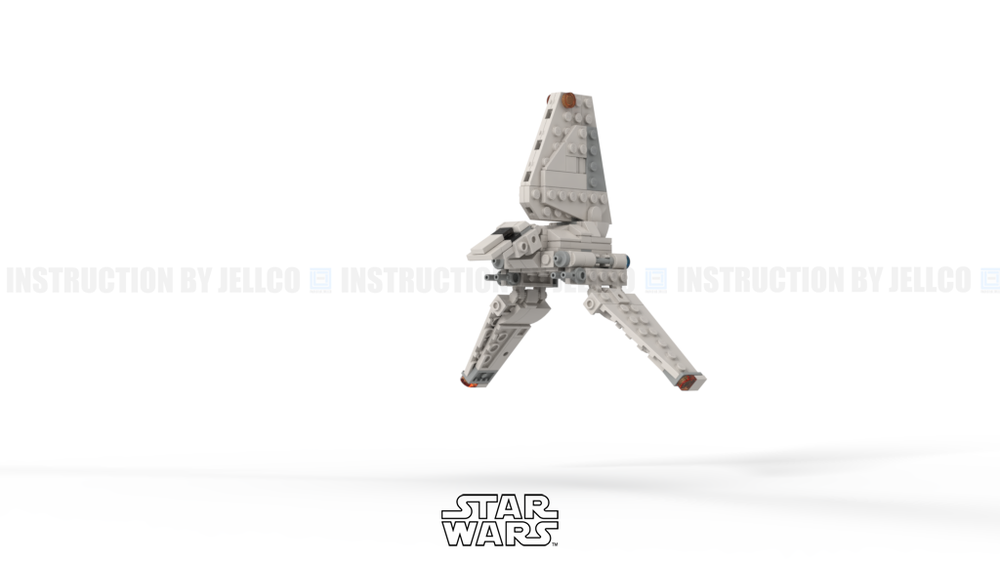 Lego Mini Size Imperial Shuttle Lambda Class T-4a : V2022
