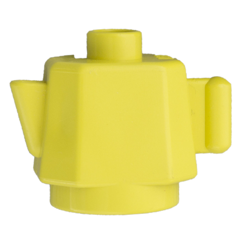 Lego Duplo Teapot / Coffeepot, Round Base / Duplo Lime