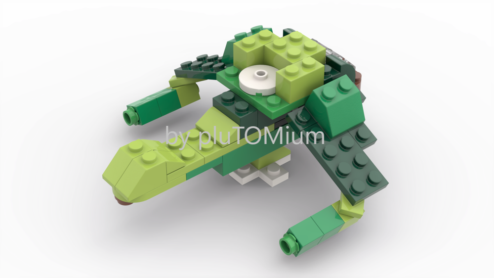 Lego Klingon Bird-of-Prey (LEGO 11007 Alternate)