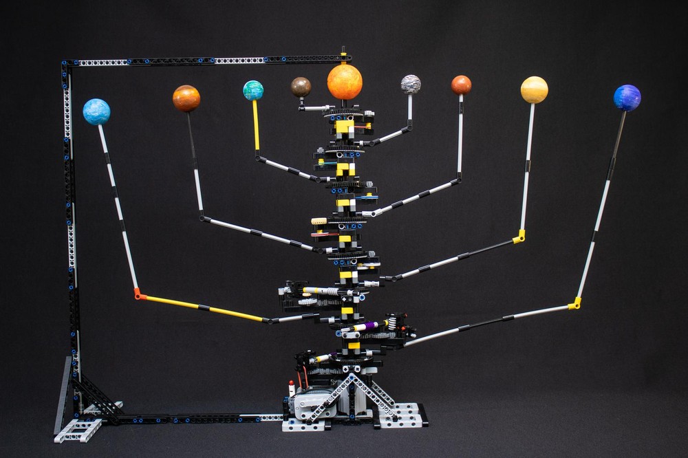 Lego Solar System model