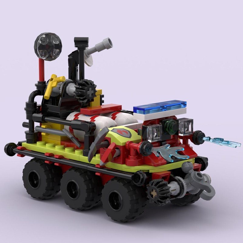 Lego Forest Firefighting Robot
