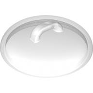Lego Duplo Kettle Lid With Handles / Trans-Clear