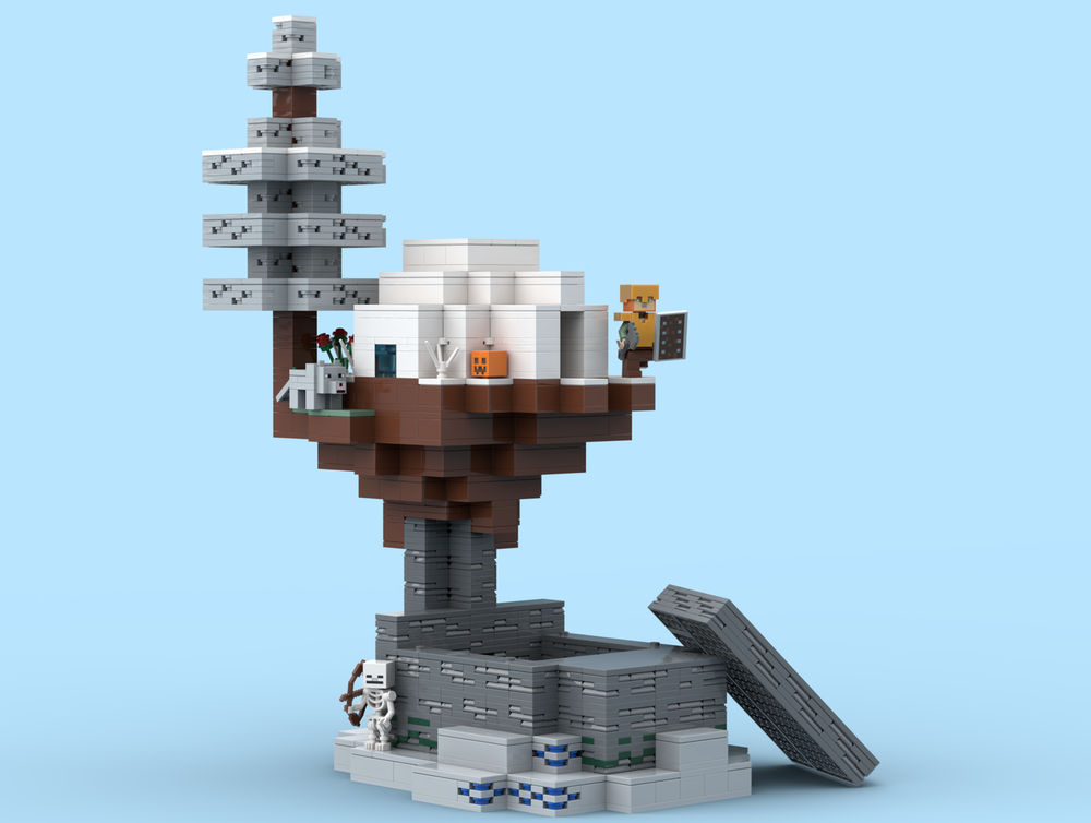Lego Igloo & Basement Display