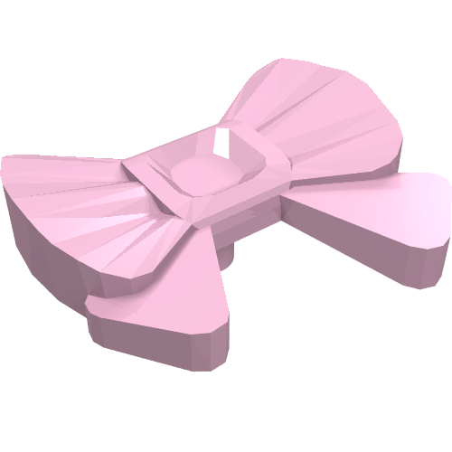 Lego Headwear Accessory Bow with Pin / Bright Pink