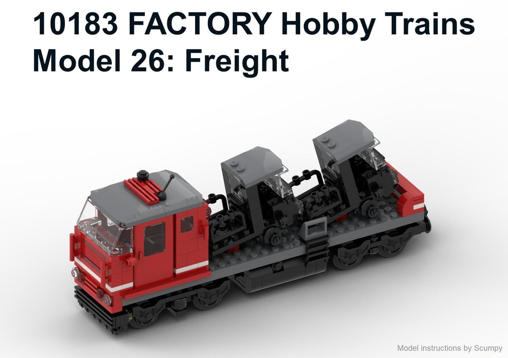 Lego 10183 Model 26: Freight