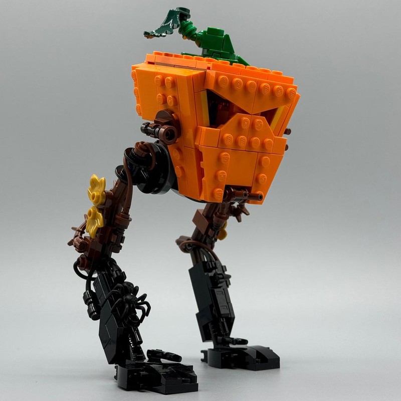 Lego Pumpkin AT-ST – (Fan‑Made) Build Instructions