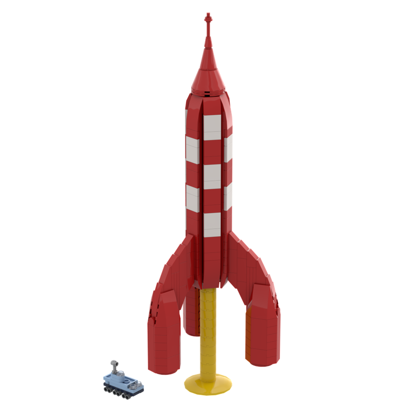 Lego Tintin Moon Rocket