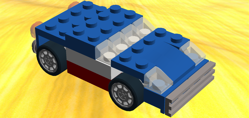Lego 31027 alternate Corvette C6
