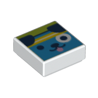 Lego Tile Pack 1 x 1 for Set 41958-1