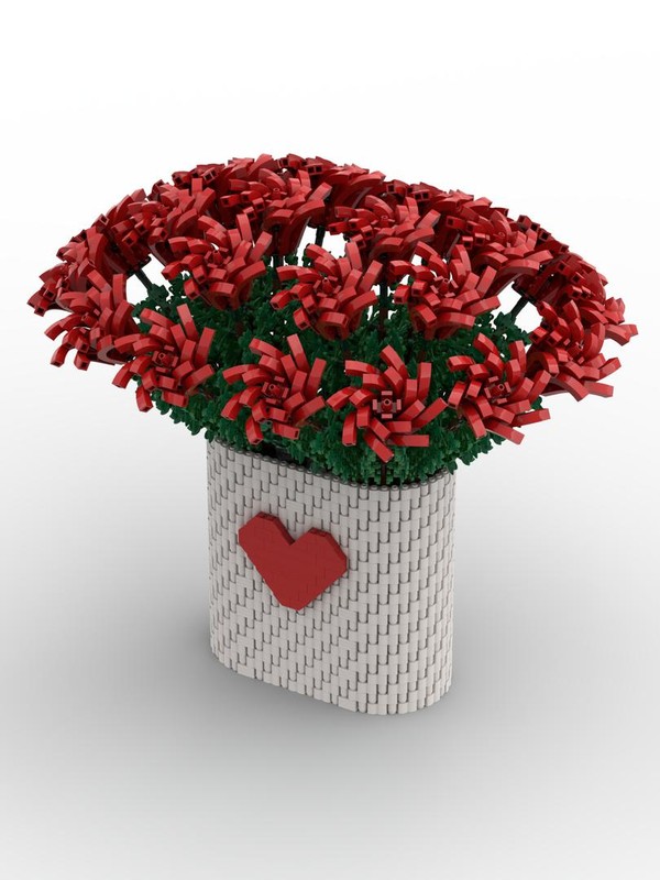 Lego Two Dozen Red Roses