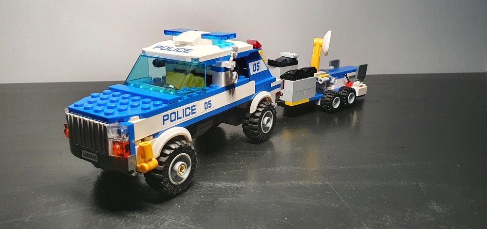 Lego Police patrol truck