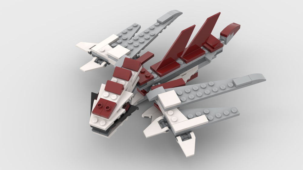 Lego 31086 Red-White Dragon