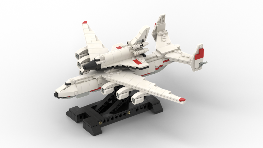 Lego Buran ( Буран ) Shuttle | 1:300 Scale