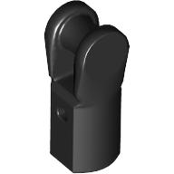 Lego Bar Holder with Hole and Bar Handle / Black