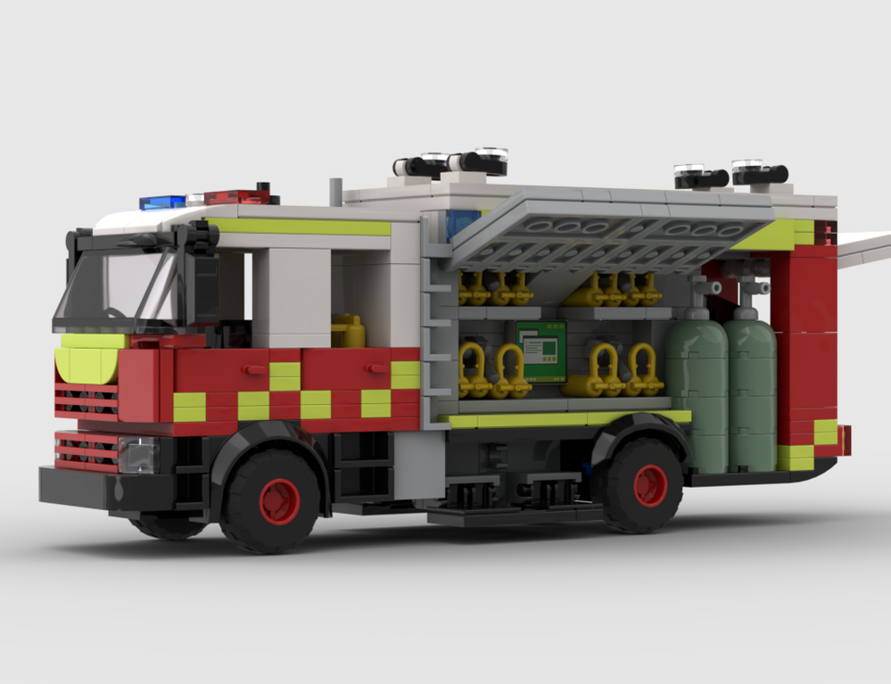 Lego Firefighting CO2 Tender