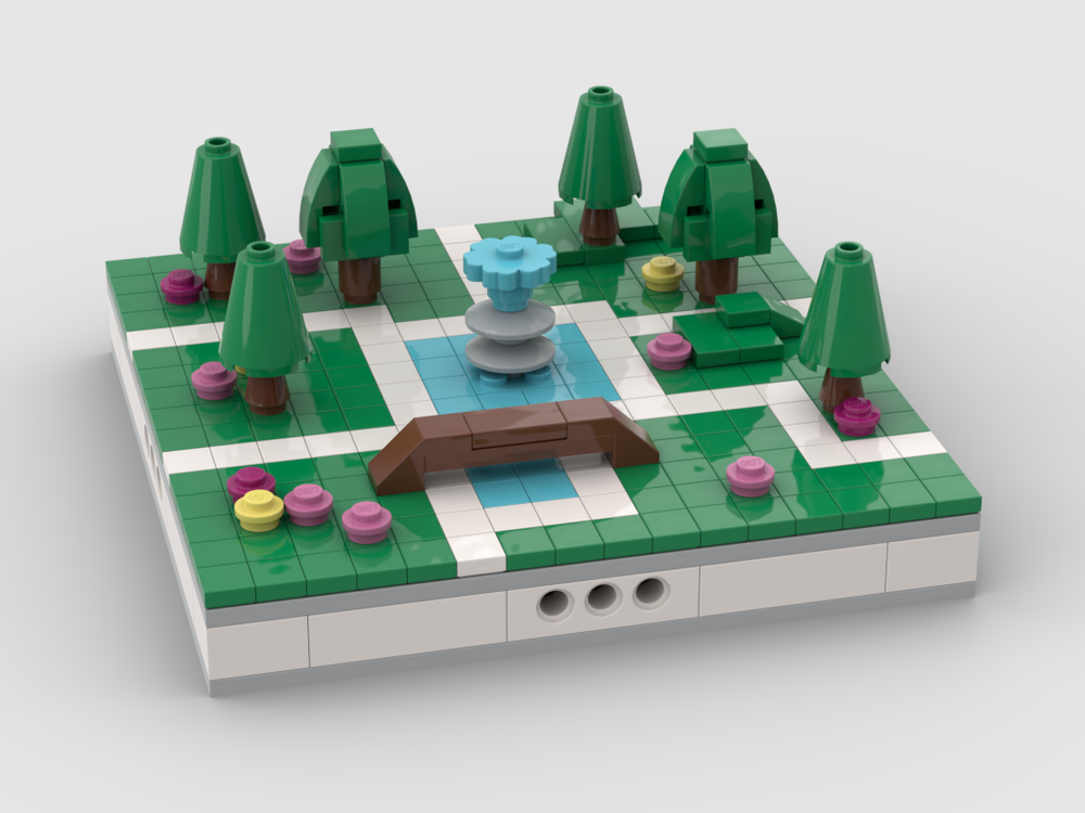 Lego Mini Park for a Mini Modular City