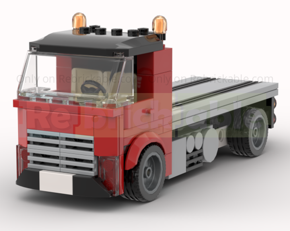 Lego European Flatbed Truck
