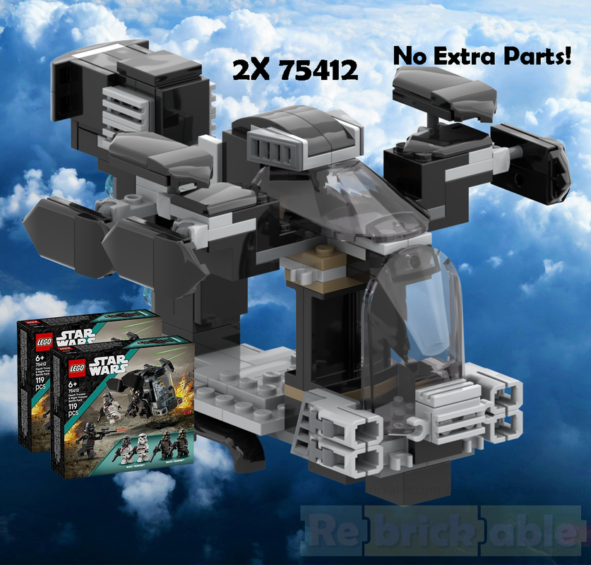 Lego 2X 75412 dropship