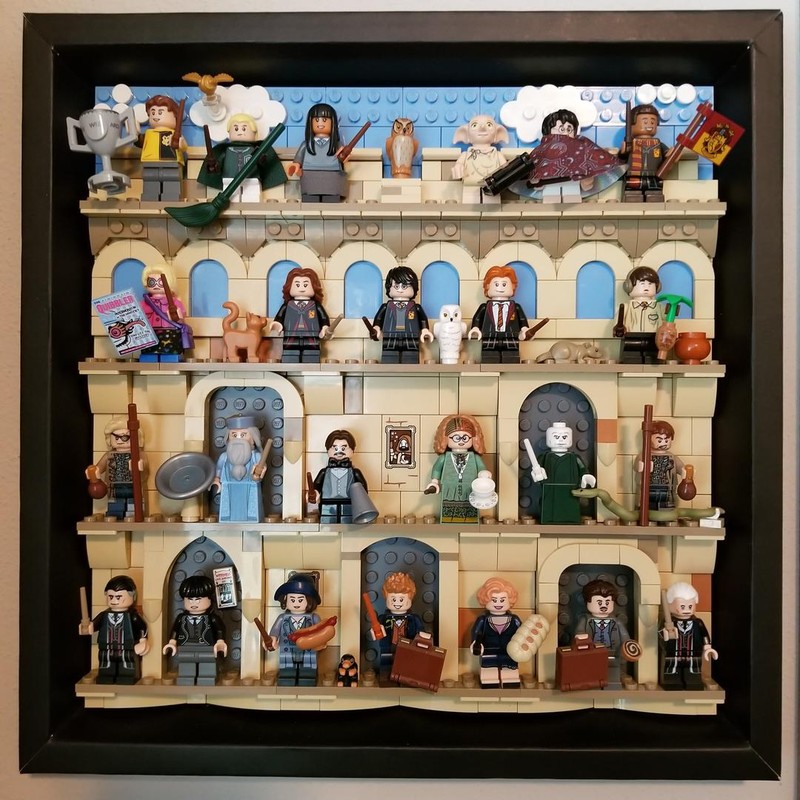 Lego ℍogwarts Minifigure Display - Sky Level
