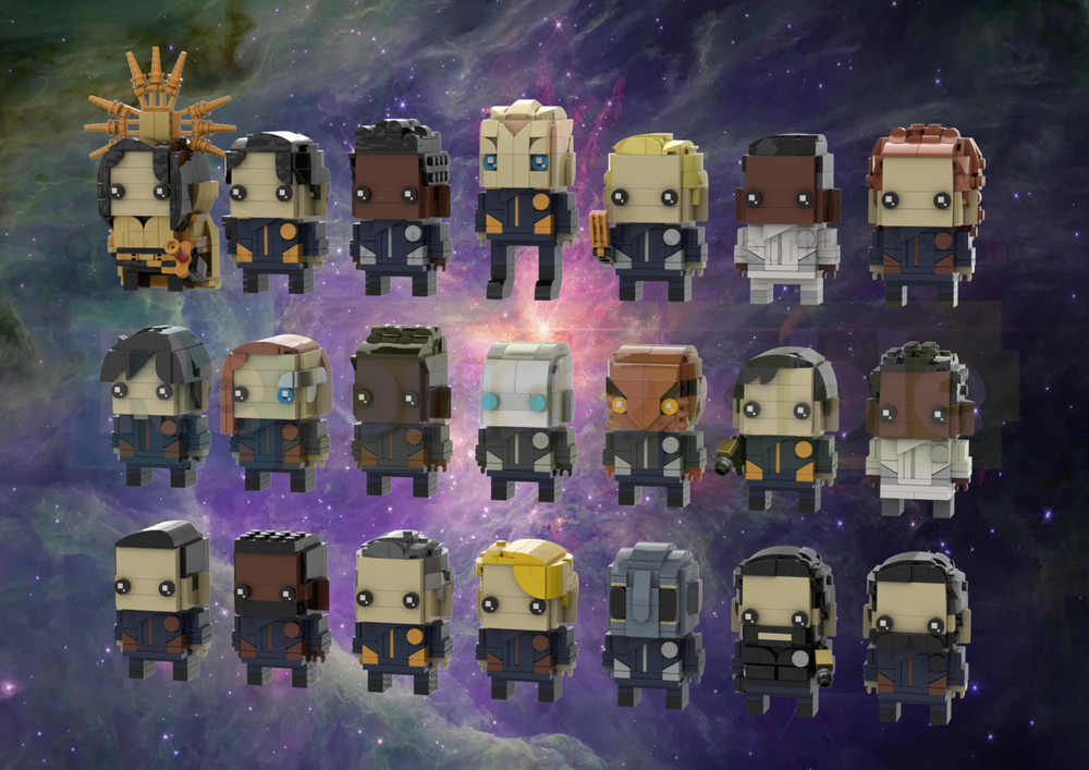 Lego Star Trek Discovery Brickheadz Bundle