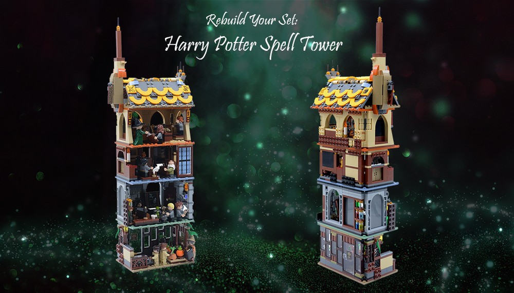 Lego 4-in-1 Harry Potter Spell Tower / Rebuild Your Set