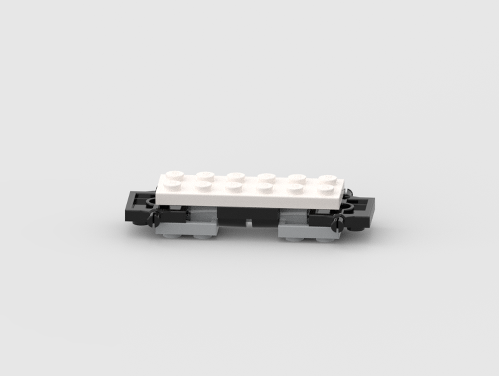 Lego Mini spring-less suspension with 10 peices