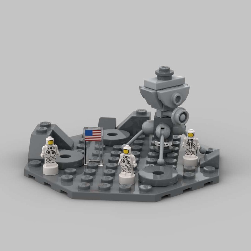 Lego Fallout - Valiant 11 Landing site (1:110)