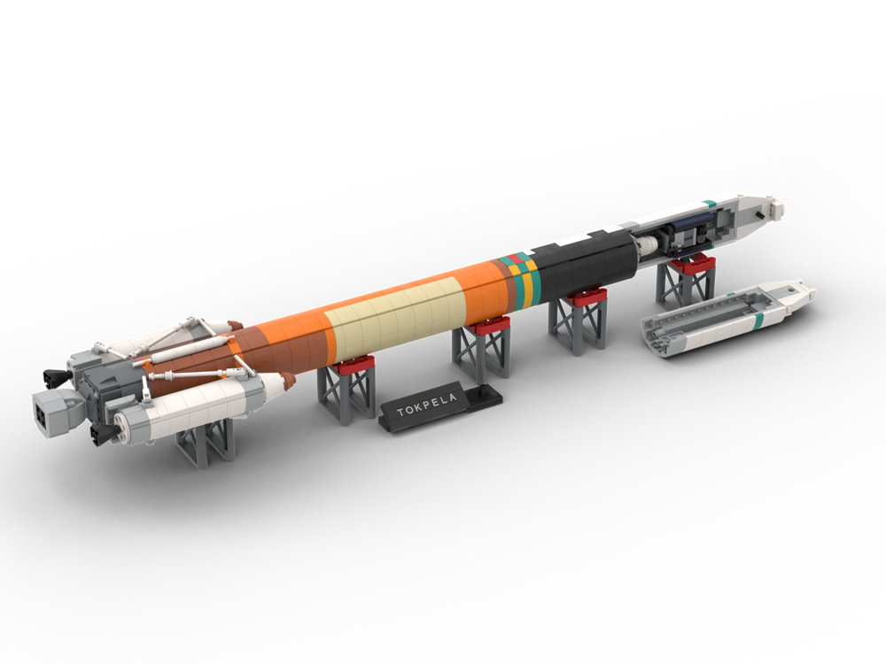 Lego 1:110 Tokpela model