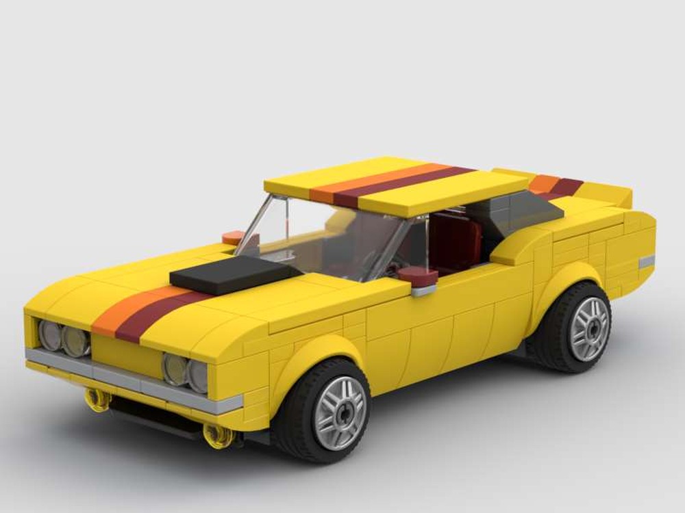 Lego Classic Dodge Challenger – Modified Lego set #76904