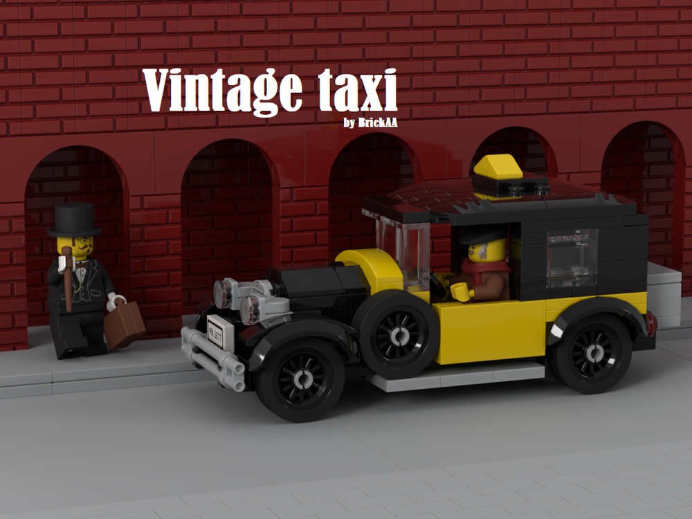 Lego Vintage taxi
