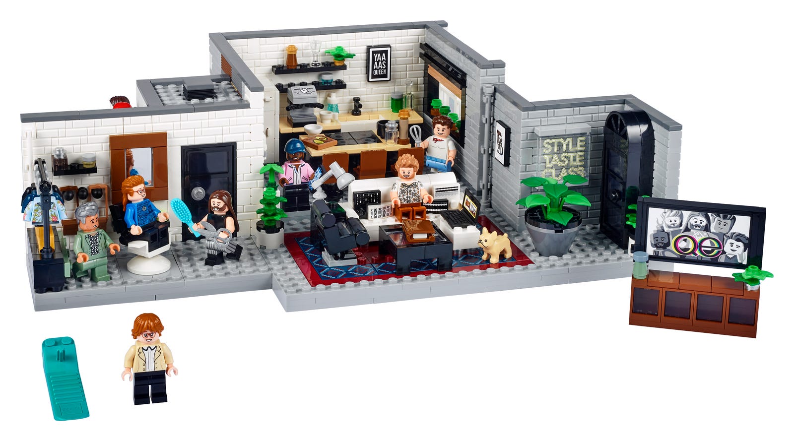 Lego Queer Eye: The Fab 5 Loft