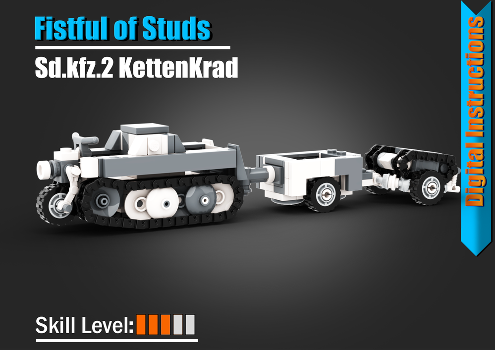 Lego Sd.kfz.2 kettenkrad
