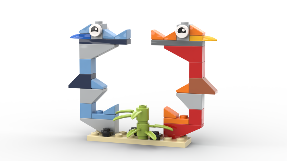Lego 11011 Sea horses