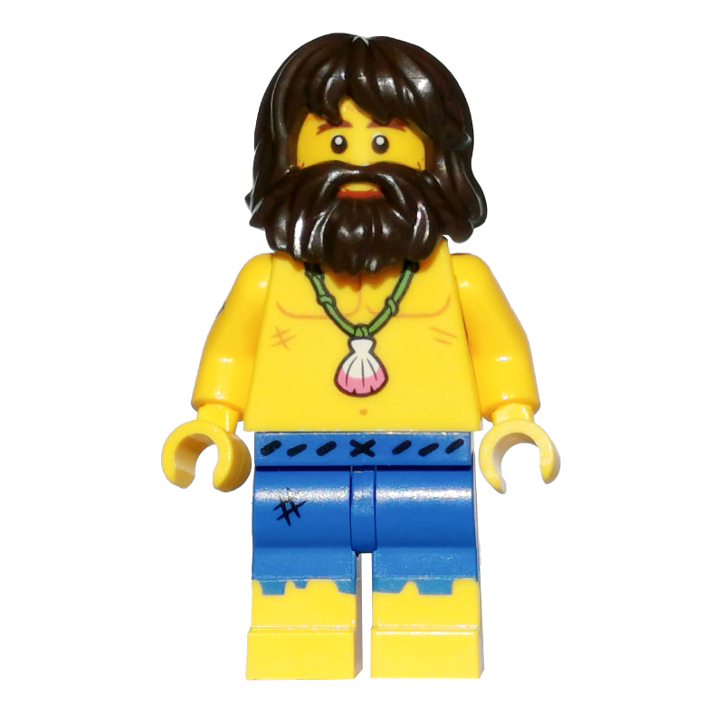 Lego Shipwreck Survivor