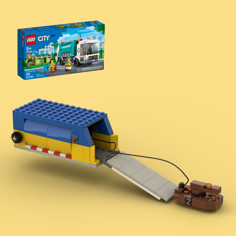 Lego 60386 Ukrainian Compartment