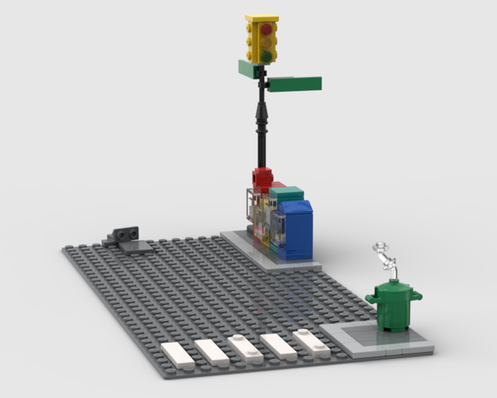 Lego Street Corner 1