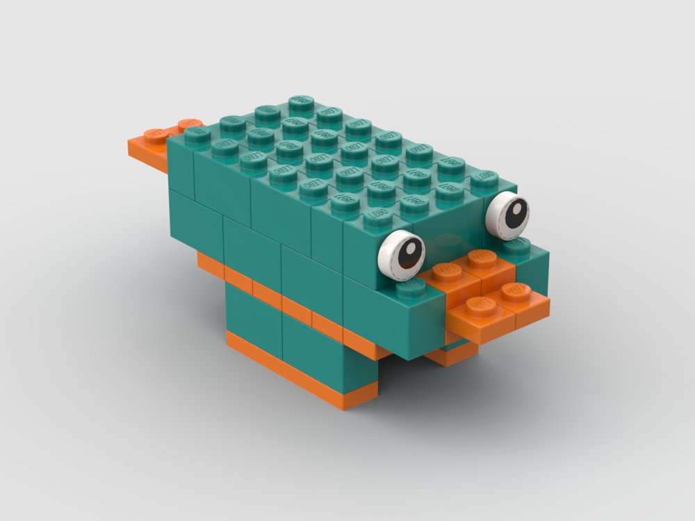 Lego Perry the platypus