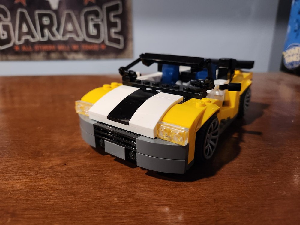 Lego 31046 Fast Car Modifications with Original Openable Features