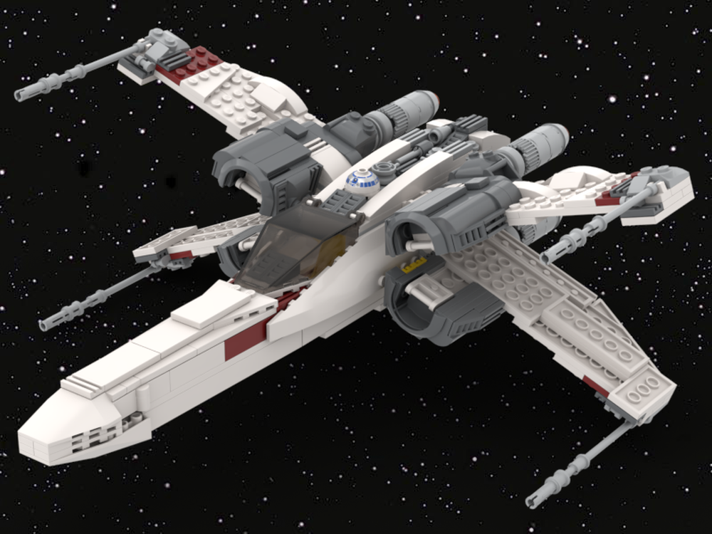 Lego Resistance X-Wing Luke's style