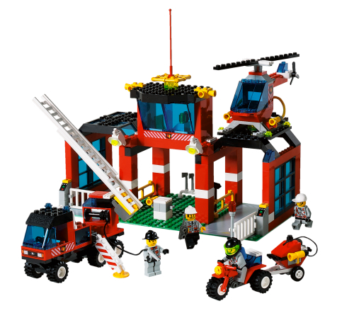 Lego Fire Fighters' HQ