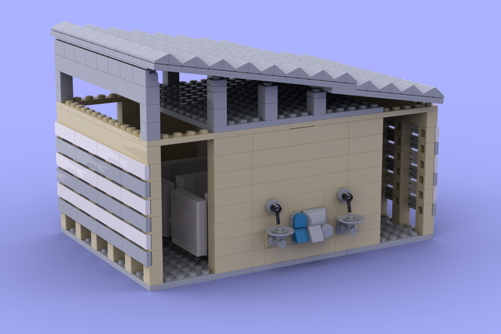 Lego toilet blocks