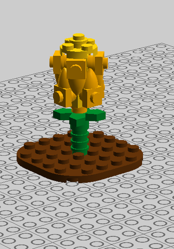Lego Yellow Wild Flower