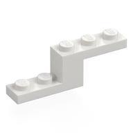 Lego Bracket 5 x 1 x 1 1/3 / White