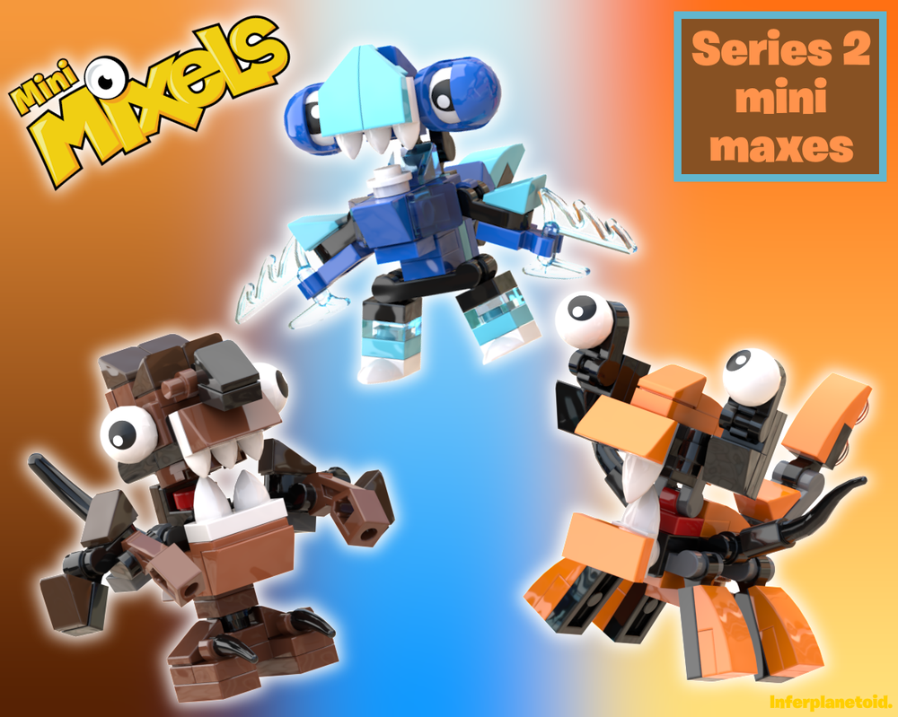 Lego Mini mixels - Series 2 mini maxes
