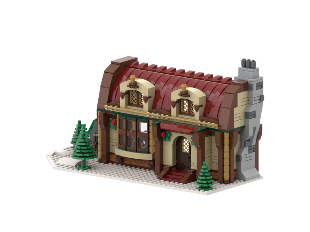 Lego Winter Artist's Studio